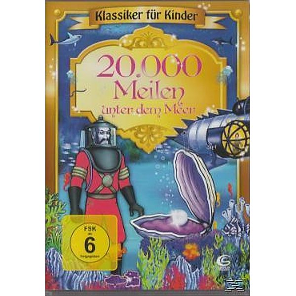 20.000 Meilen unter dem Meer - Klassiker für Kinder, Stephen MacLean, Jules Verne