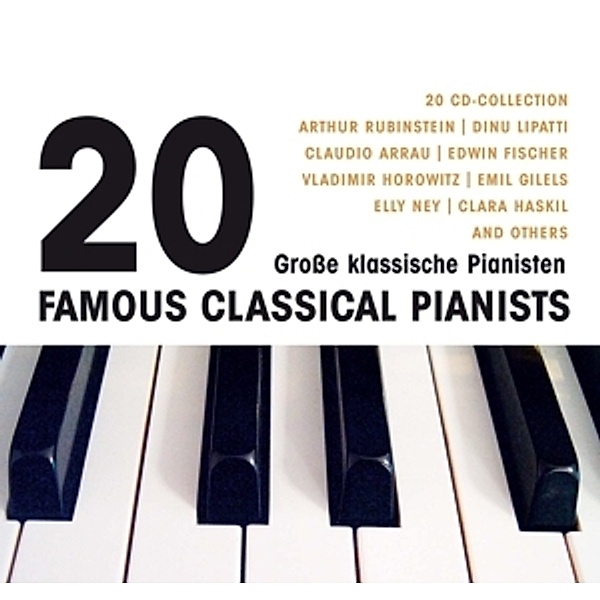 20 Famous Classical Pianists, Various