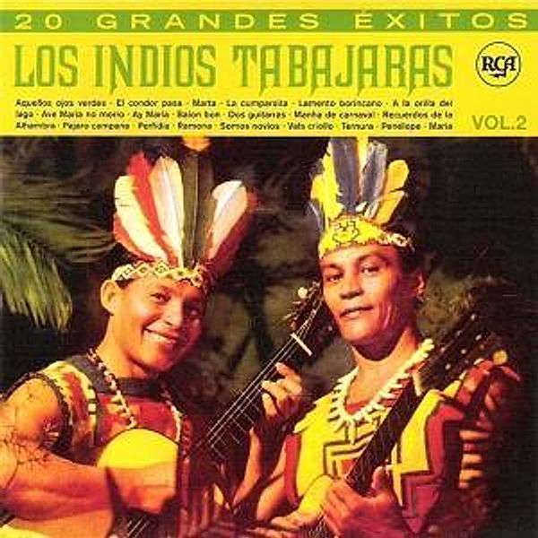 20 Grandes Exitos Vol.2, Los Indios Tabajaras