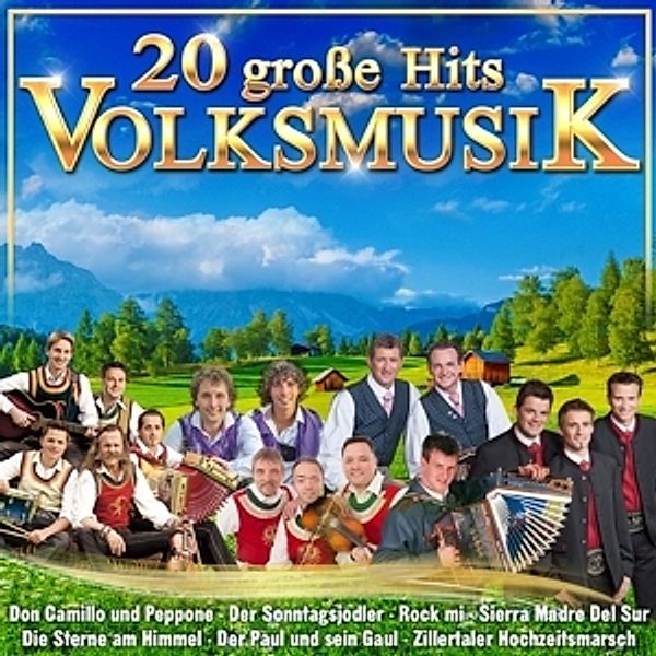 20 große Hits der Volksmusik CD, Various