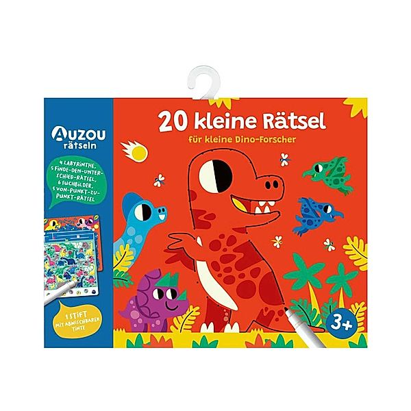 20 kleine Rätsel für kleine Dino-Forscher