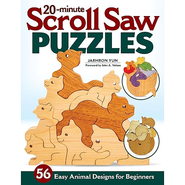20-Minute Scroll Saw Puzzles, Jaeheon Yun, John Nelson