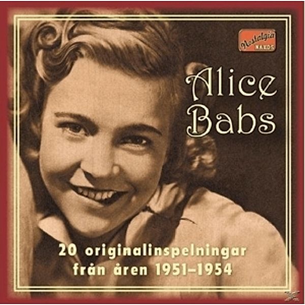 20 Original Recordings, Alice Babs