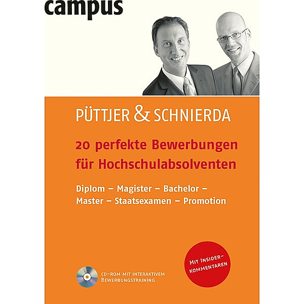 20 perfekte Bewerbungen für Hochschulabsolventen, Christian Püttjer, Uwe Schnierda