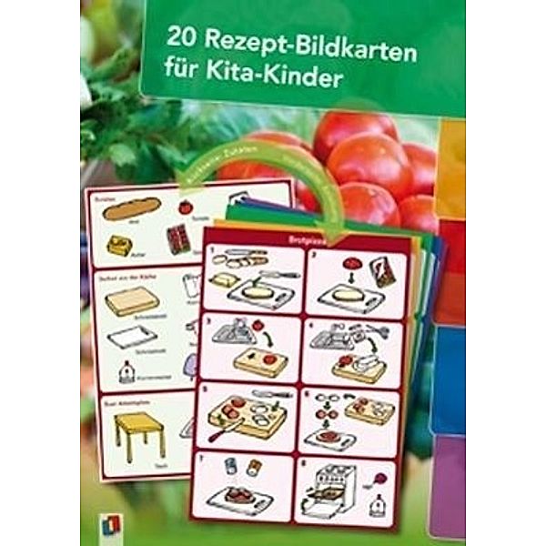 20 Rezept-Bildkarten für Kita-Kinder, Redaktionsteam Verlag an der Ruhr