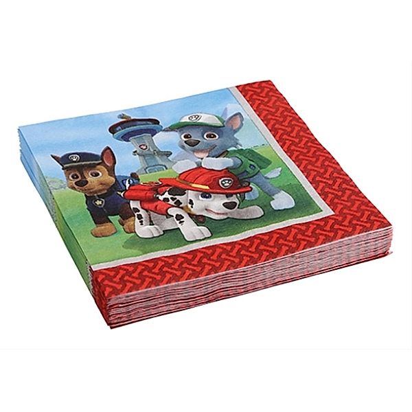 20 Servietten Paw Patrol 33 cm