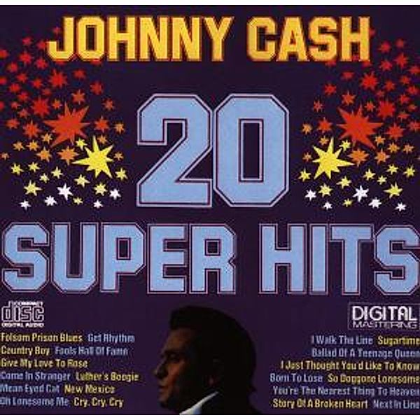 20 Super Hits, Johnny Cash