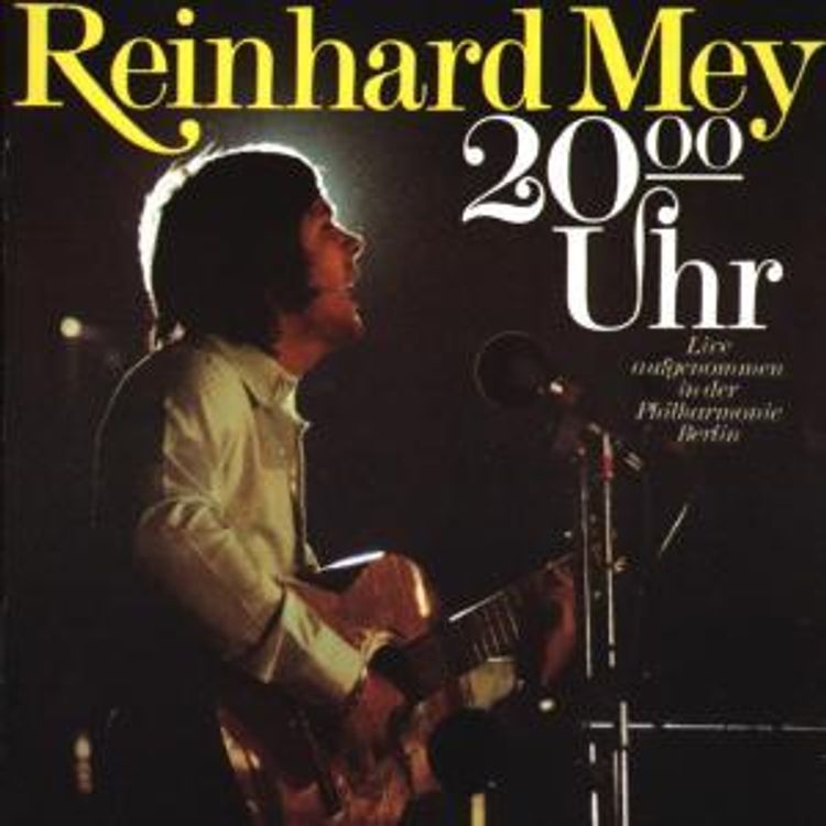 20 Uhr CD von Reinhard Mey jetzt online bei Weltbild.ch bestellen