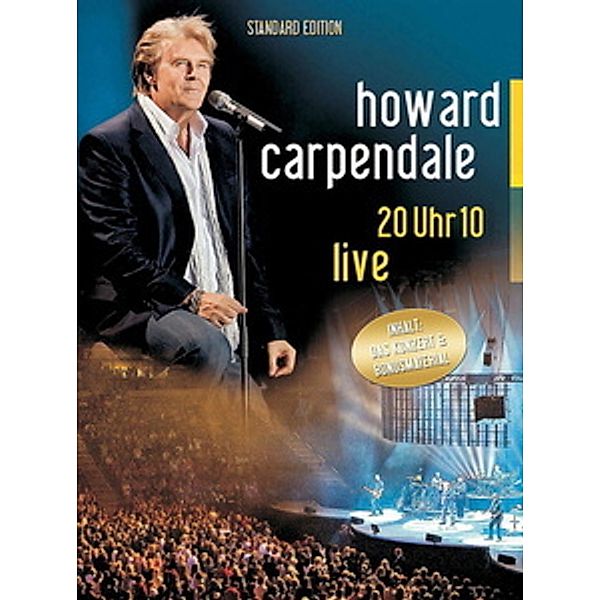 20 Uhr 10 - Live, 2 CDs plus 2 DVDs, Howard Carpendale