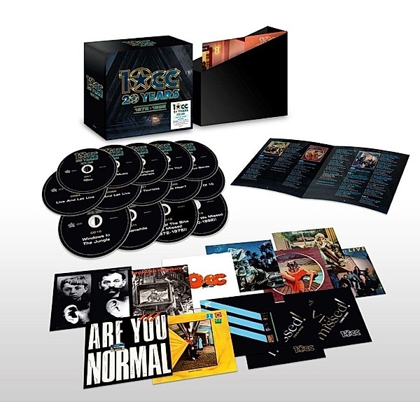 20 Years: 1972-1992 (14CD-Boxset), 10CC