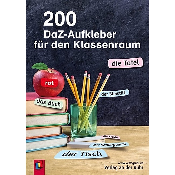 200 DaZ-Aufkleber für den Klassenraum