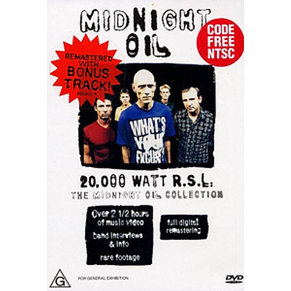 20000 Watt RSL, Midnight Oil