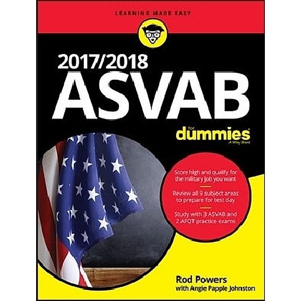 2017 / 2018 ASVAB For Dummies, Rod Powers