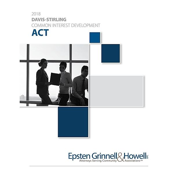 2018 Davis-Stirling Common Interest Development, Epsten Grinnell Howell, Susan M. Hawks McClintic, Dea C. Franck