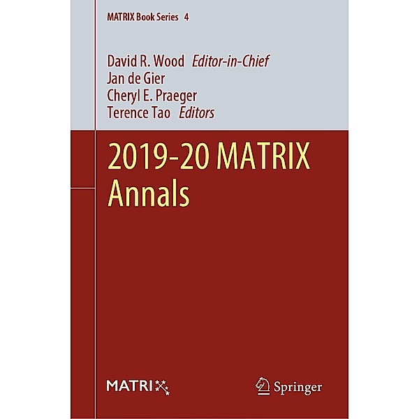 2019-20 MATRIX Annals / MATRIX Book Series Bd.4