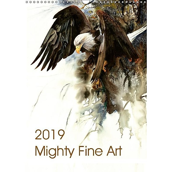 2019 Mighty Fine Art (Wall Calendar 2019 DIN A3 Portrait), Peter Williams