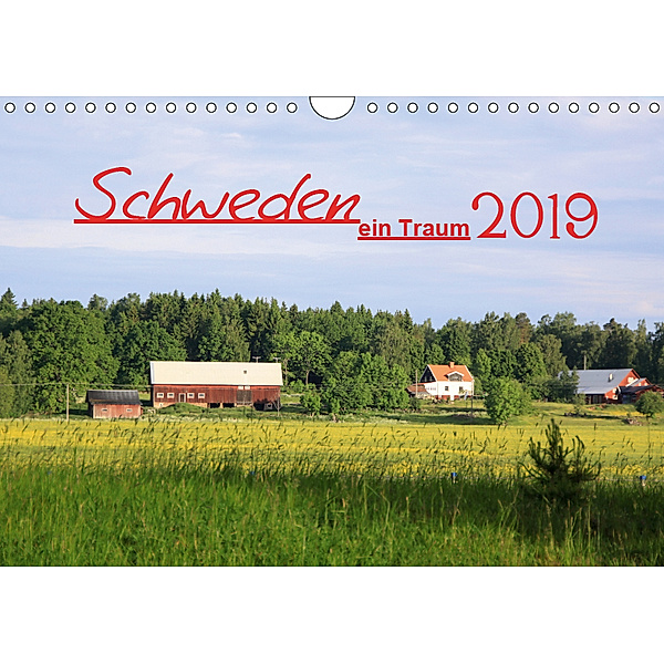 2019 Schweden ein Traum (Wandkalender 2019 DIN A4 quer), Dieter Elstner