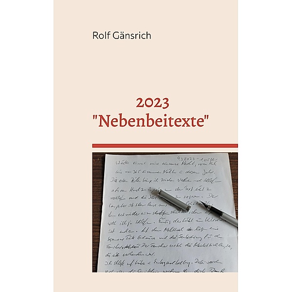 2023 - Nebenbeitexte, Rolf Gänsrich