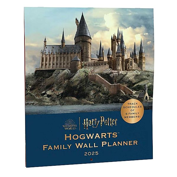 2025 Harry Potter: Hogwarts Family Wall Planner