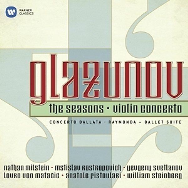 20th Century Classics:Glasunow, Milstein, Rostropowitsch, Various
