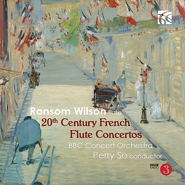 20th Century French Flute Concertos, Ransom Wilson, BBC Concert Orchestra, Perry So