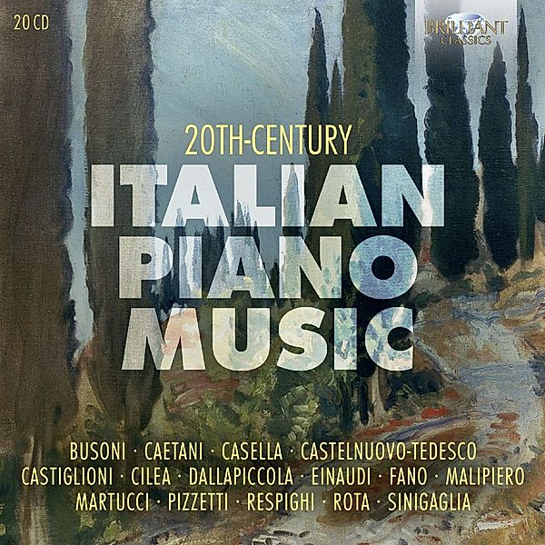 20th Century Italian Piano Music, Van Veen, Ammara, Bartol, De Maria, Clemanti, Miodini