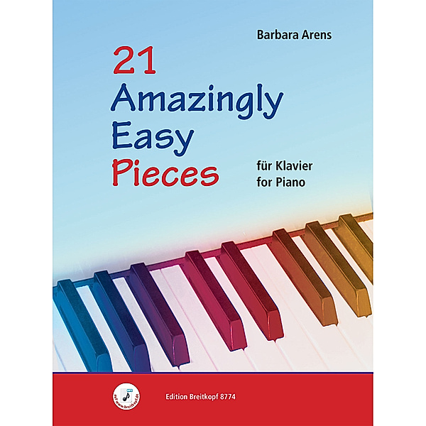 21 Amazingly Easy Pieces, Klavier, Barbara Arens