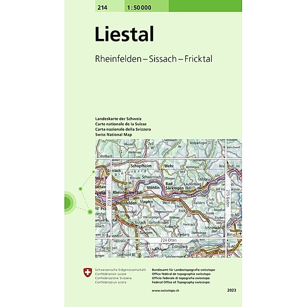214 Liestal, Bundesamt für Landestopografie swisstopo