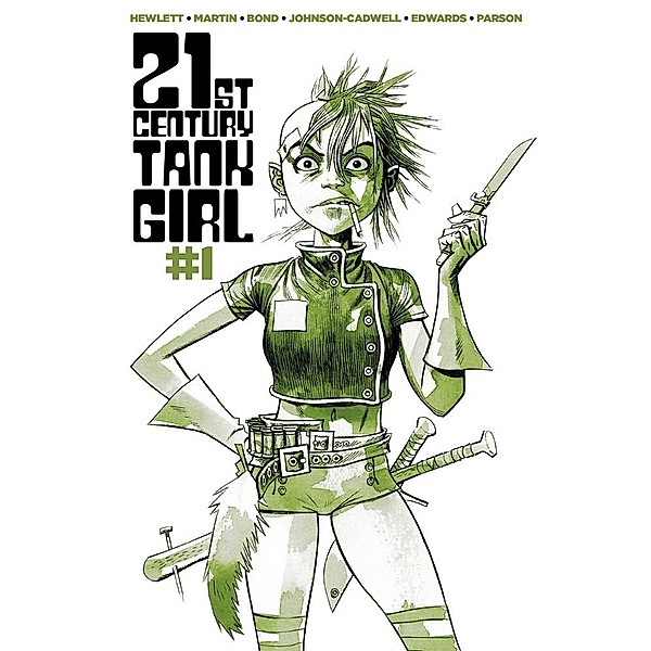 21st Century Tank Girl #1, Alan Martin