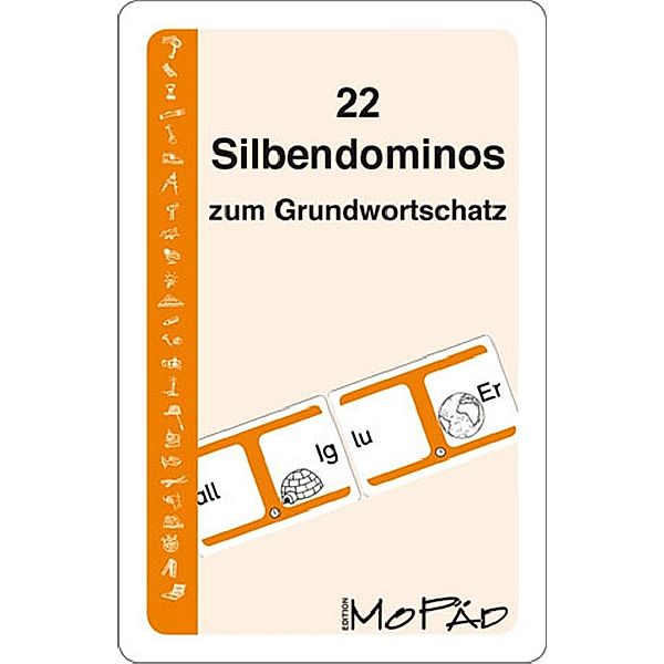 Persen Verlag in der AAP Lehrerwelt 22 Silbendominos zum Grundwortschatz (Kartenspiel), Angelika Lange, Jürgen Lange