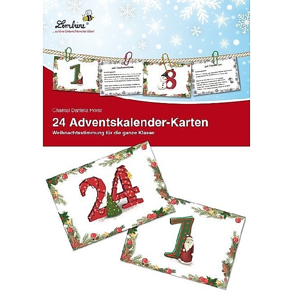 24 Adventskalender-Karten, Chantal Daniela Horst