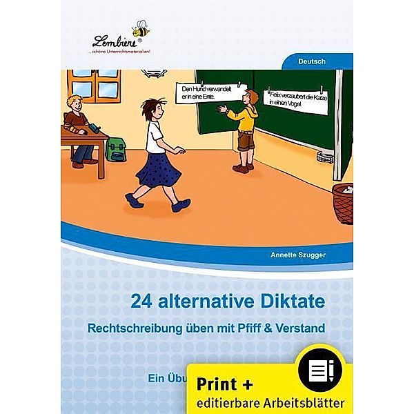 24 alternative Diktate, m. 1 CD-ROM, Annette Szugger