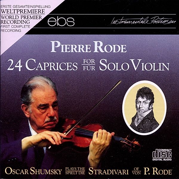 24 Caprices Für Solo-Violine, Oscar Shumsky