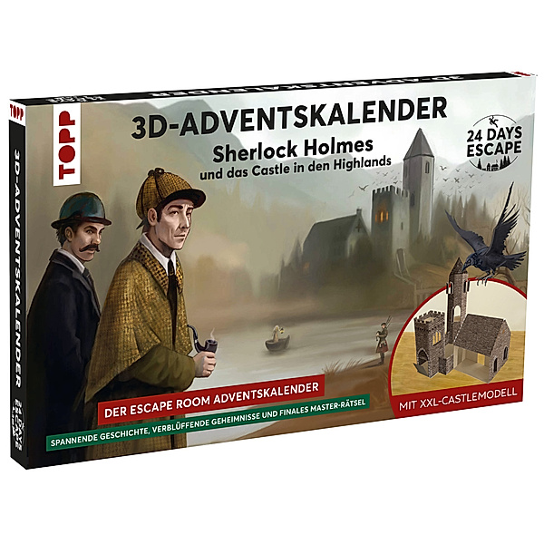 Frech 24 DAYS ESCAPE 3D-Adventskalender - Sherlock Holmes und das Castle in den Highlands, Markus Müller