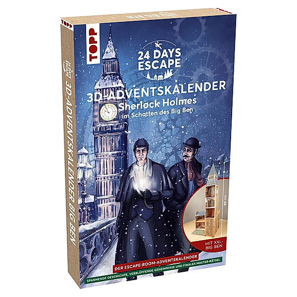 Frech 24 DAYS ESCAPE 3D-Adventskalender - Sherlock Holmes im Schatten des Big Ben, Markus Müller