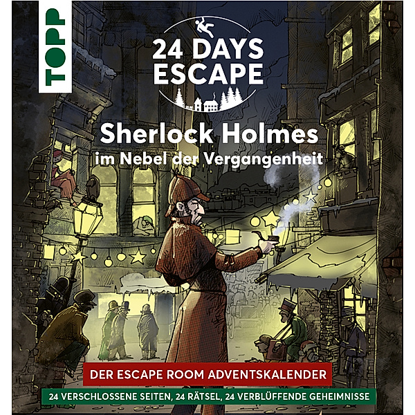 24 DAYS ESCAPE - Der Escape Room Adventskalender: Sherlock Holmes im Nebel der Vergangenheit, Linnéa Bergsträsser