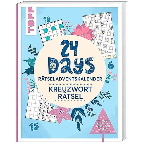 24 DAYS RÄTSELADVENTSKALENDER - Kreuzworträtsel, frechverlag