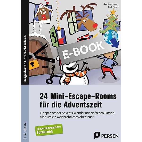 24 Mini-Escape-Rooms für die Adventszeit - Sopäd, Klara Kirschbaum, Ruth Rieper