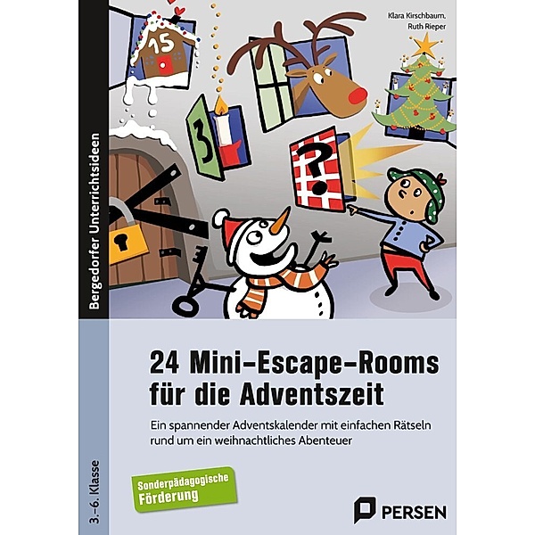 24 Mini-Escape-Rooms für die Adventszeit - Sopäd, Klara Kirschbaum, Ruth Rieper