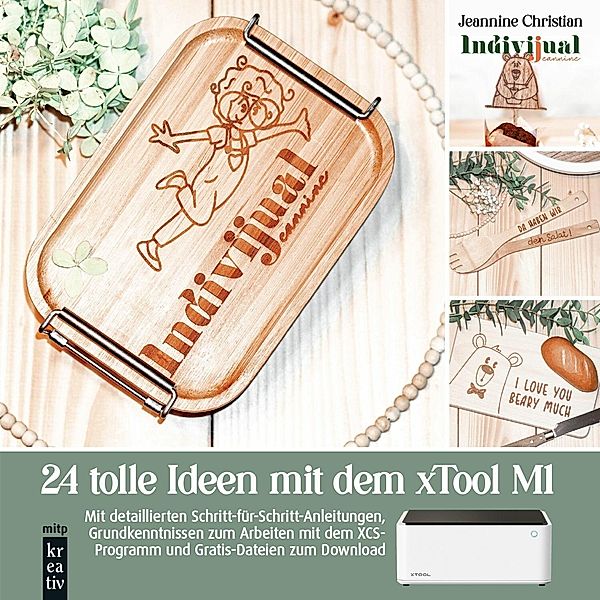 24 tolle Ideen mit dem xTool M1 Lasercutter, Jeannine Christian