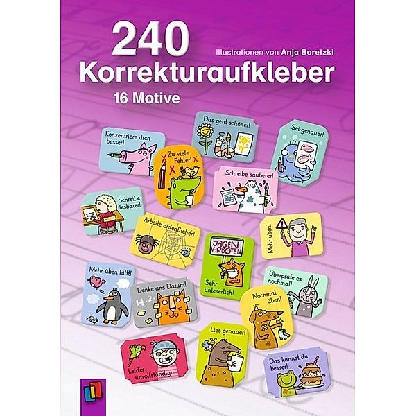 240 Korrekturaufkleber