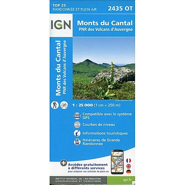 2435OT Monts du Cantal.PNR des Volcans d'Auvergne
