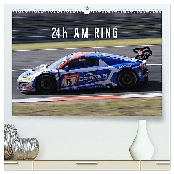 24h am Ring (hochwertiger Premium Wandkalender 2024 DIN A2 quer), Kunstdruck in Hochglanz, Thomas Morper