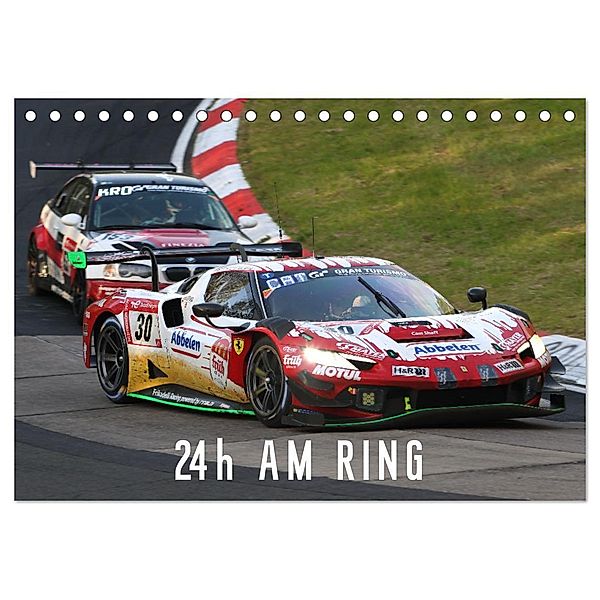 24h am Ring (Tischkalender 2024 DIN A5 quer), CALVENDO Monatskalender, Thomas Morper