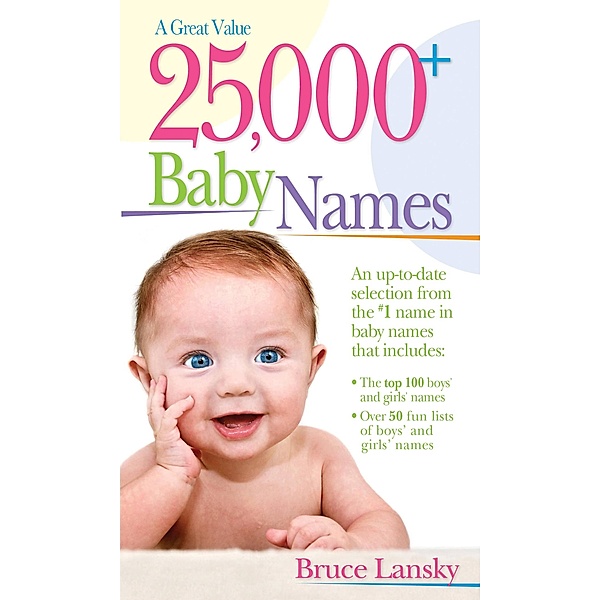 25,000+ Baby Names, Bruce Lansky