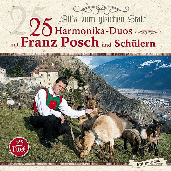 25 Harmonika-Duos Mit Franz Posch/Schüler, Various