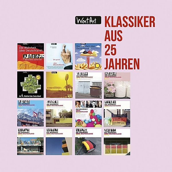 25 Jahre WortArt Klassiker,2 Audio-CDs, Diverse Interpreten
