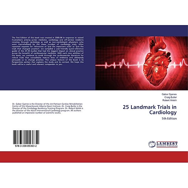 25 Landmark Trials in Cardiology, Gabor Gyenes, Craig Butler, Robert Welsh