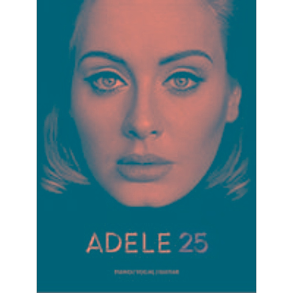 25, Songbook für Klavier, Gesang, Gitarre, Adele