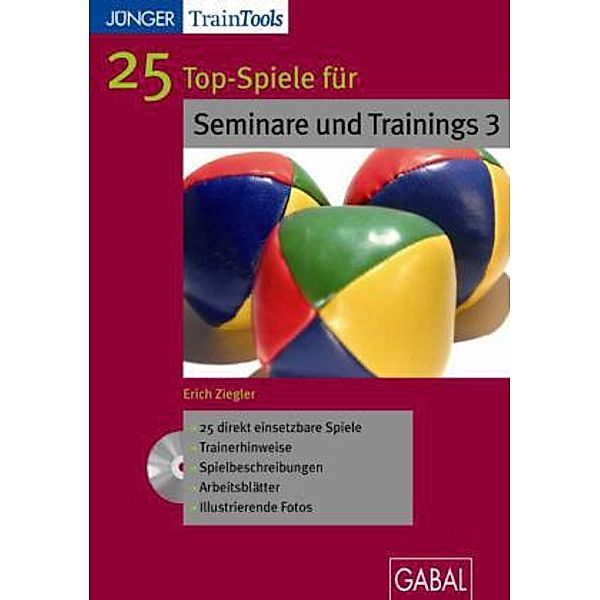 25 Top-Spiele für Seminare und Trainings, 1 CD-ROM, Erich Ziegler